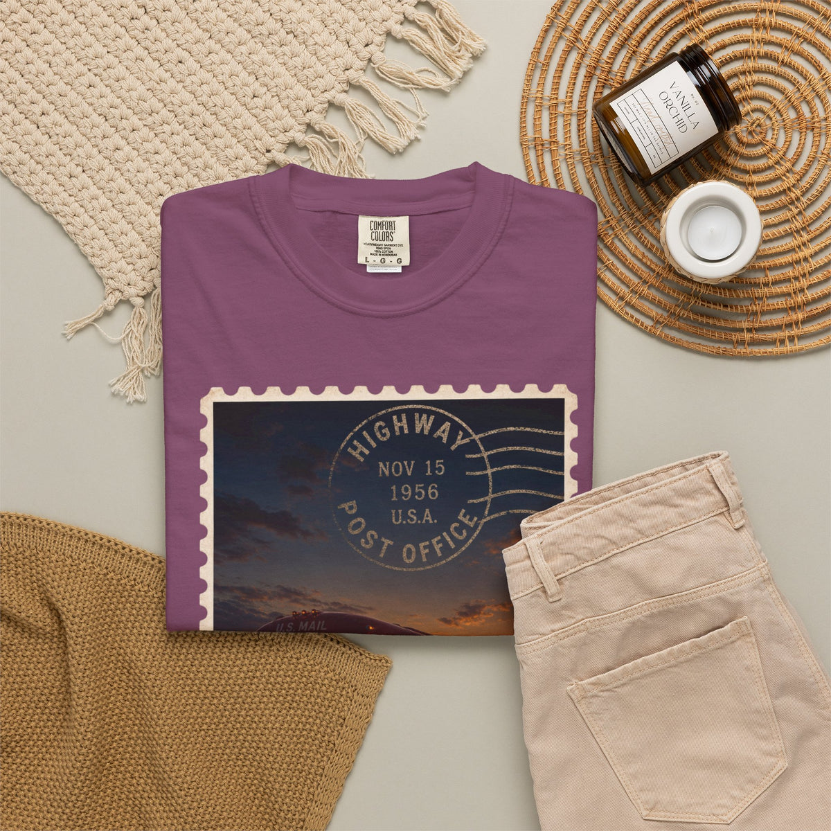 Highway Post Office 1941 — Vintage Mail Bus Shirt | Trivia Mail Carrier Tee