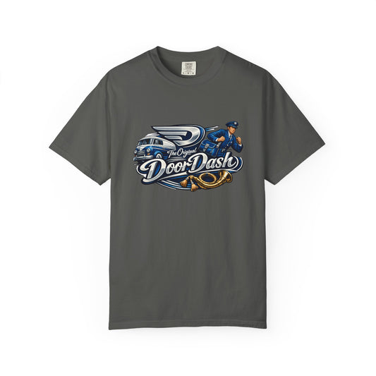 Mail Carrier T-Shirt - The Original Door Dasher | Funny Mail Carrier Tee | Comfort Colors | Comfort Colors® 1717