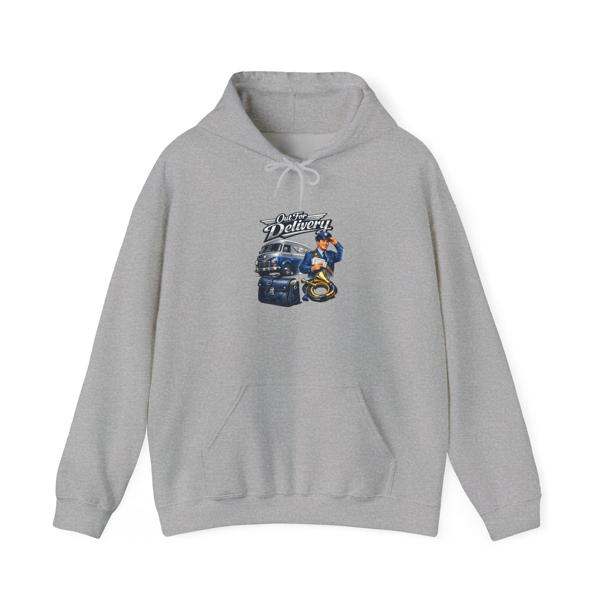 Mail Carrier Hoodie - Out for Delivery | Funny Mail Carrier Hoodie | Gildan