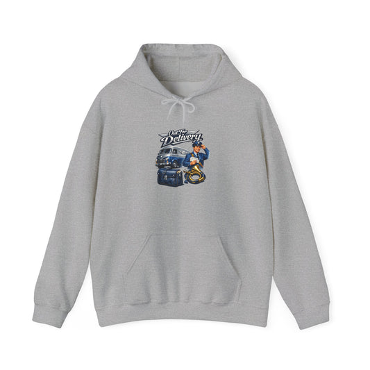 Mail Carrier Hoodie - Out for Delivery | Funny Mail Carrier Hoodie | Gildan