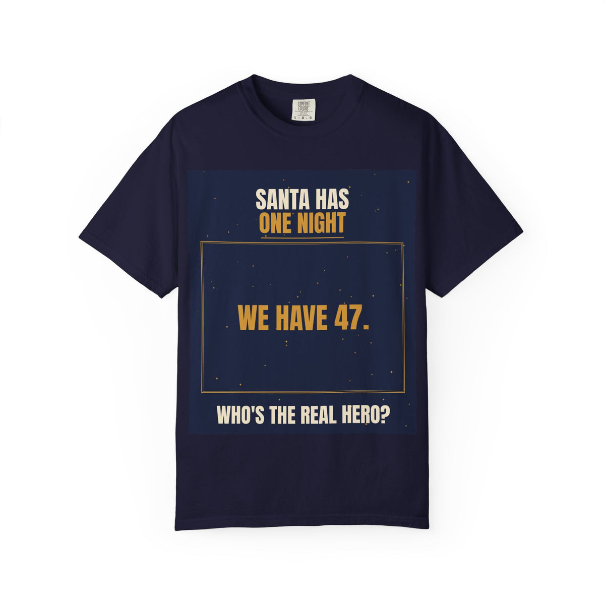 Mail Carrier T-Shirt - Santa Has One Night | Funny Mail Carrier Tee | Comfort Colors