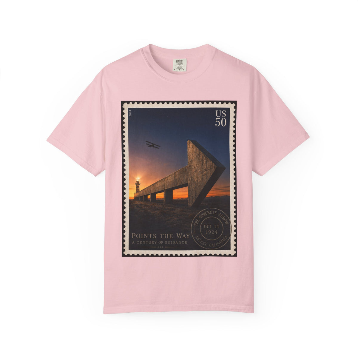 Airmail Arrows 1924 — Vintage Aviation Shirt | Funny Mail Carrier Tee