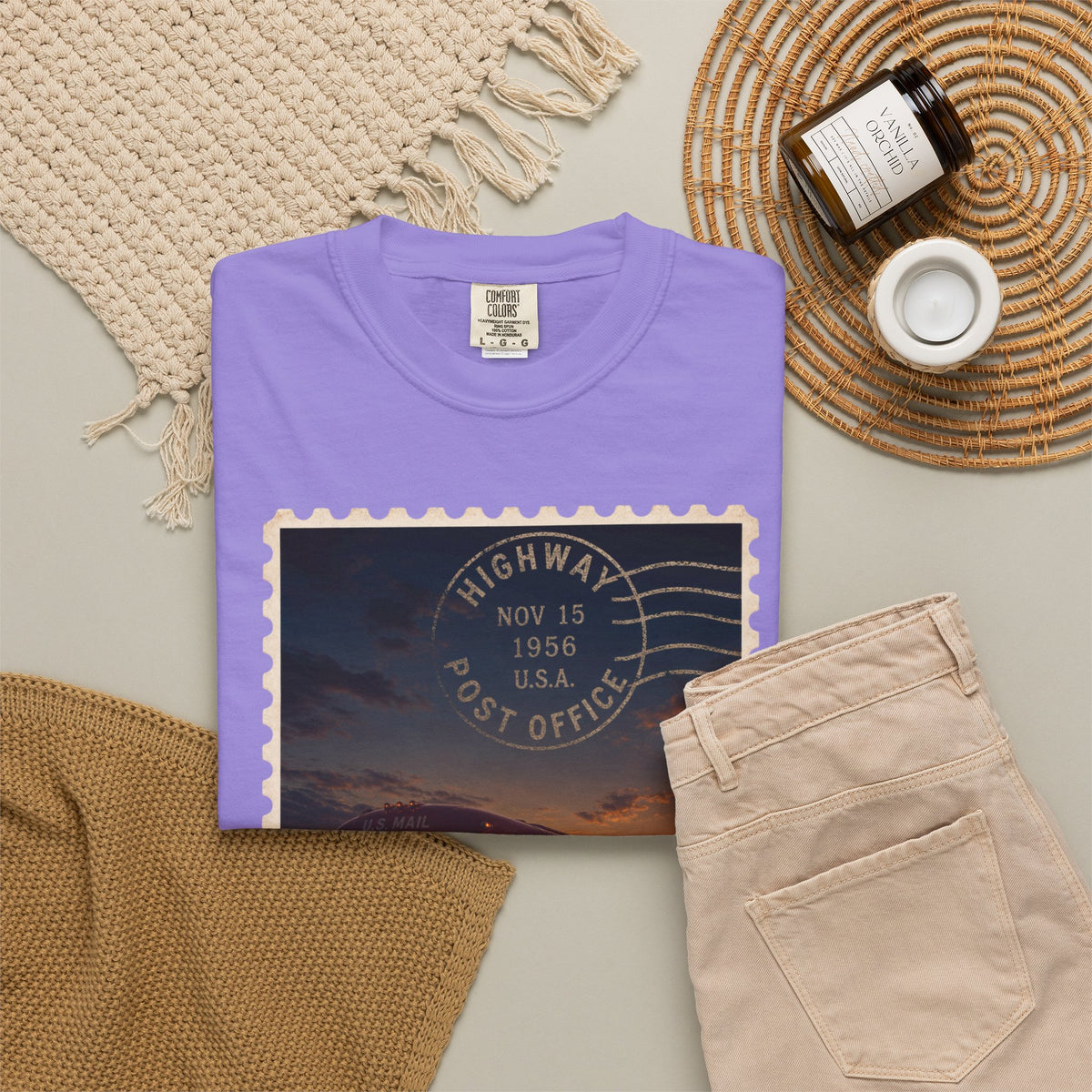Highway Post Office 1941 — Vintage Mail Bus Shirt | Trivia Mail Carrier Tee