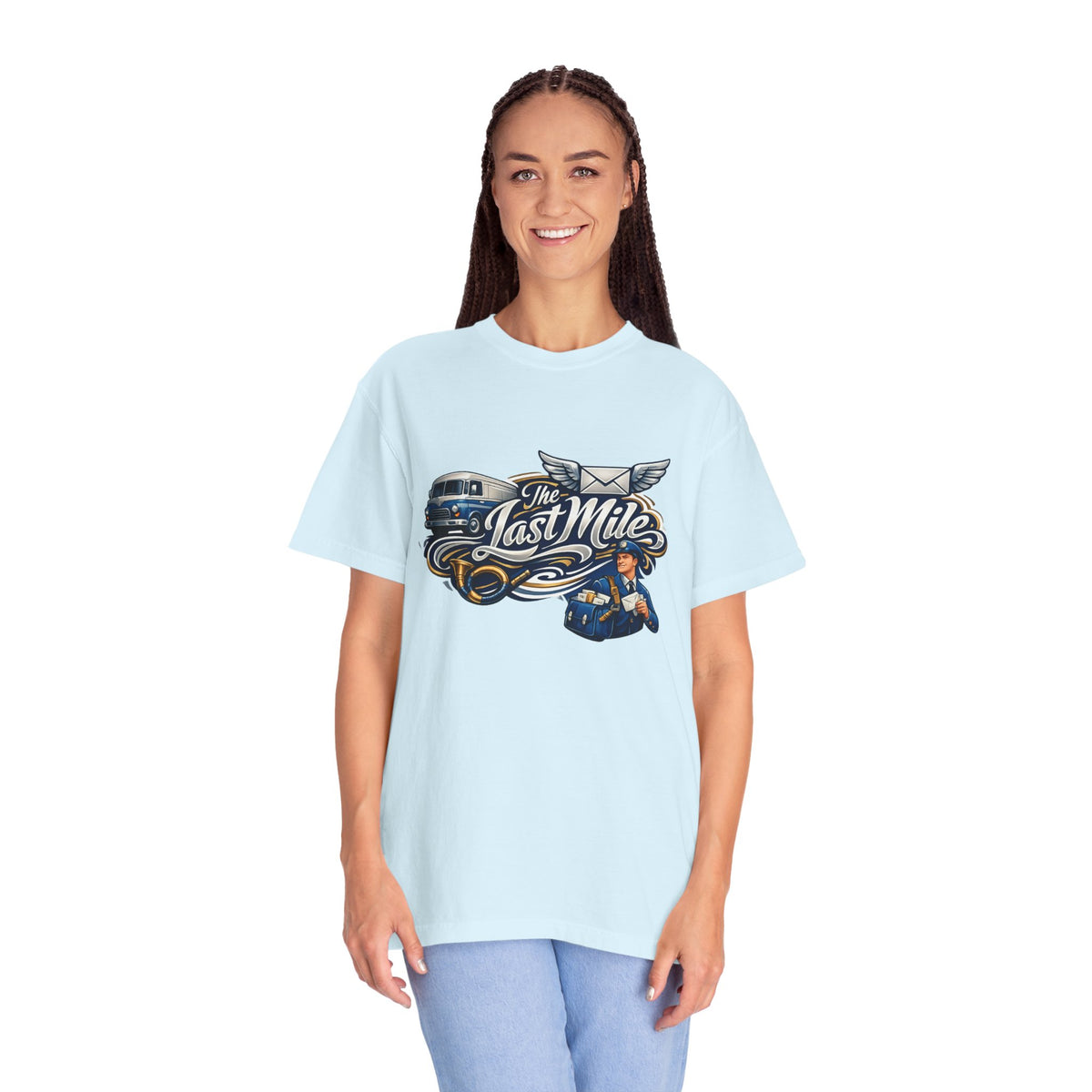 Mail Carrier T-Shirt - The Last Mile | Funny Mail Carrier Tee | Comfort Colors