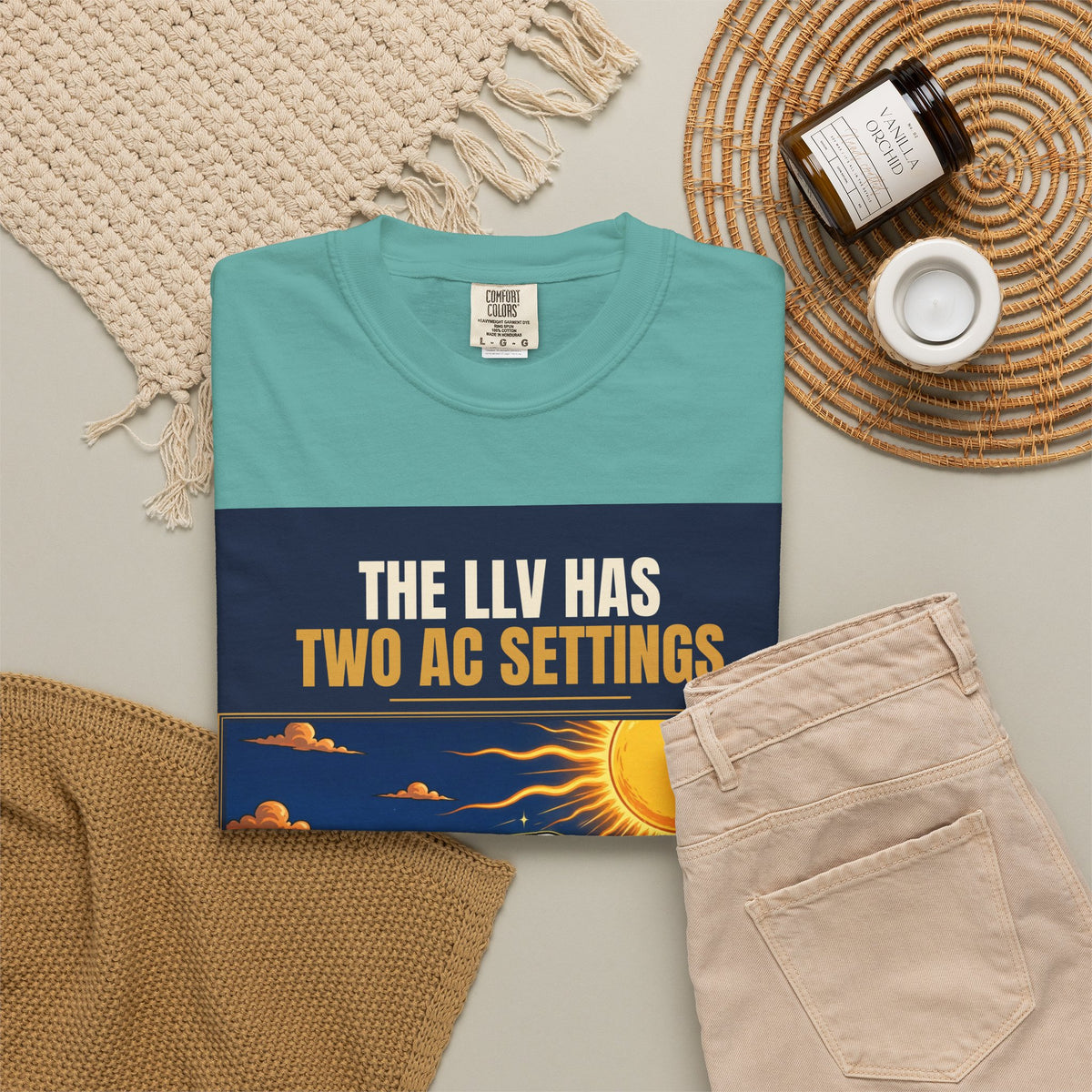 Mail Carrier T-Shirt - Two AC Settings | Funny Mail Carrier Tee | Comfort Colors