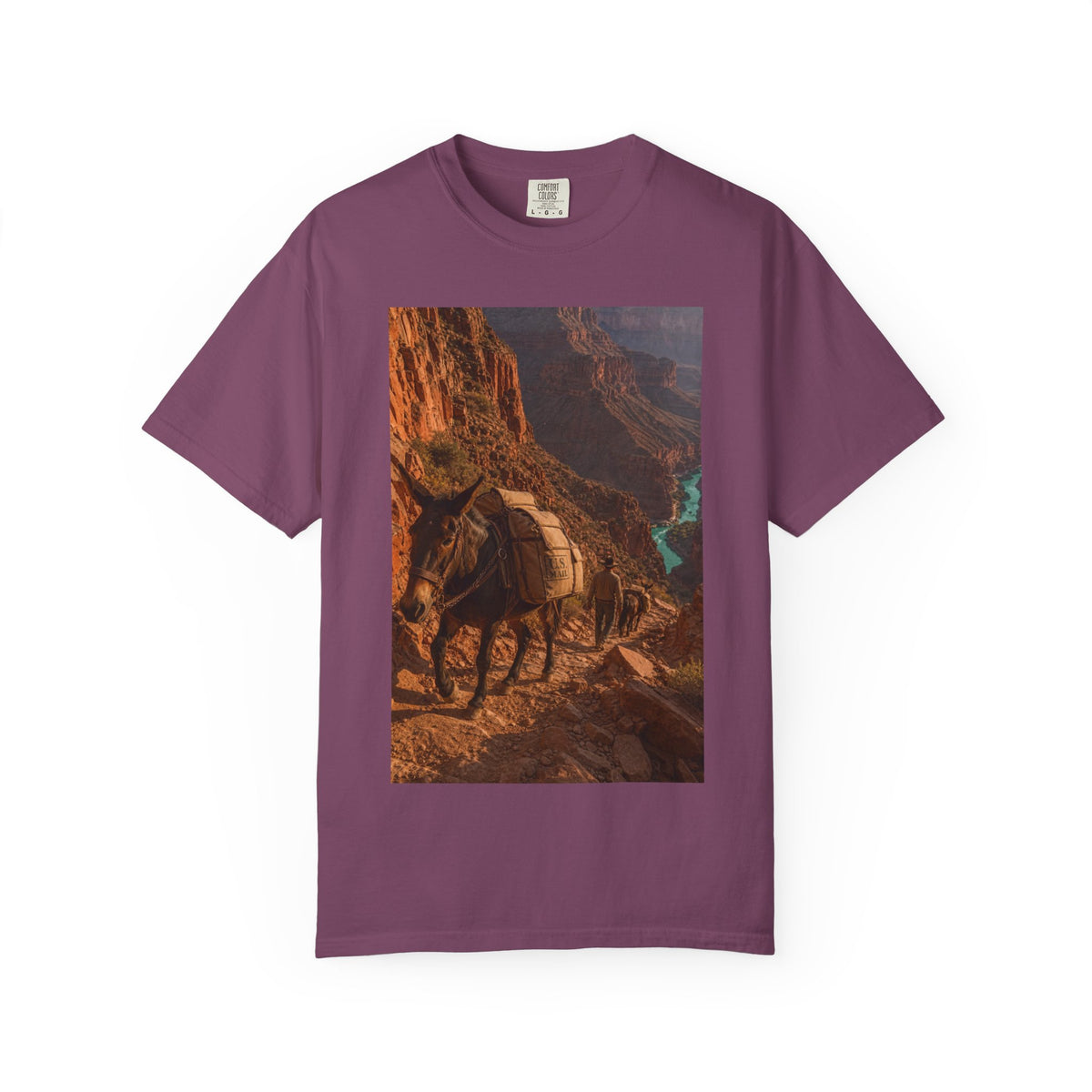 Mule Mail Supai — Vintage Grand Canyon Mail Shirt | Trivia Mail Carrier Tee
