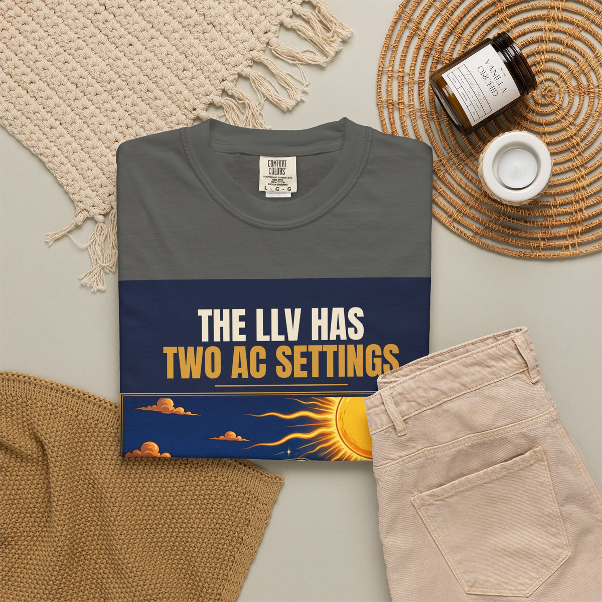 Mail Carrier T-Shirt - Two AC Settings | Funny Mail Carrier Tee | Comfort Colors