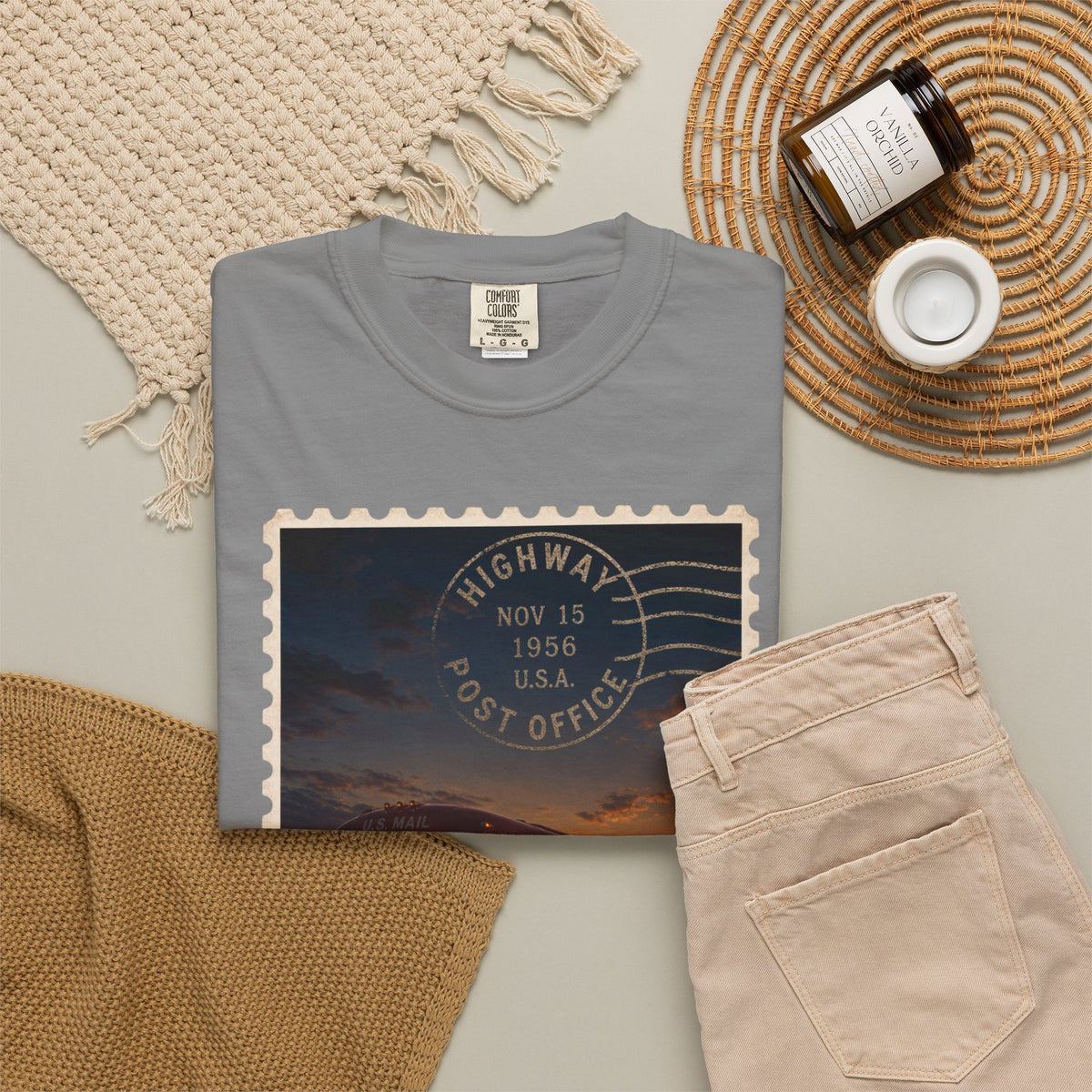 Highway Post Office 1941 — Vintage Mail Bus Shirt | Trivia Mail Carrier Tee