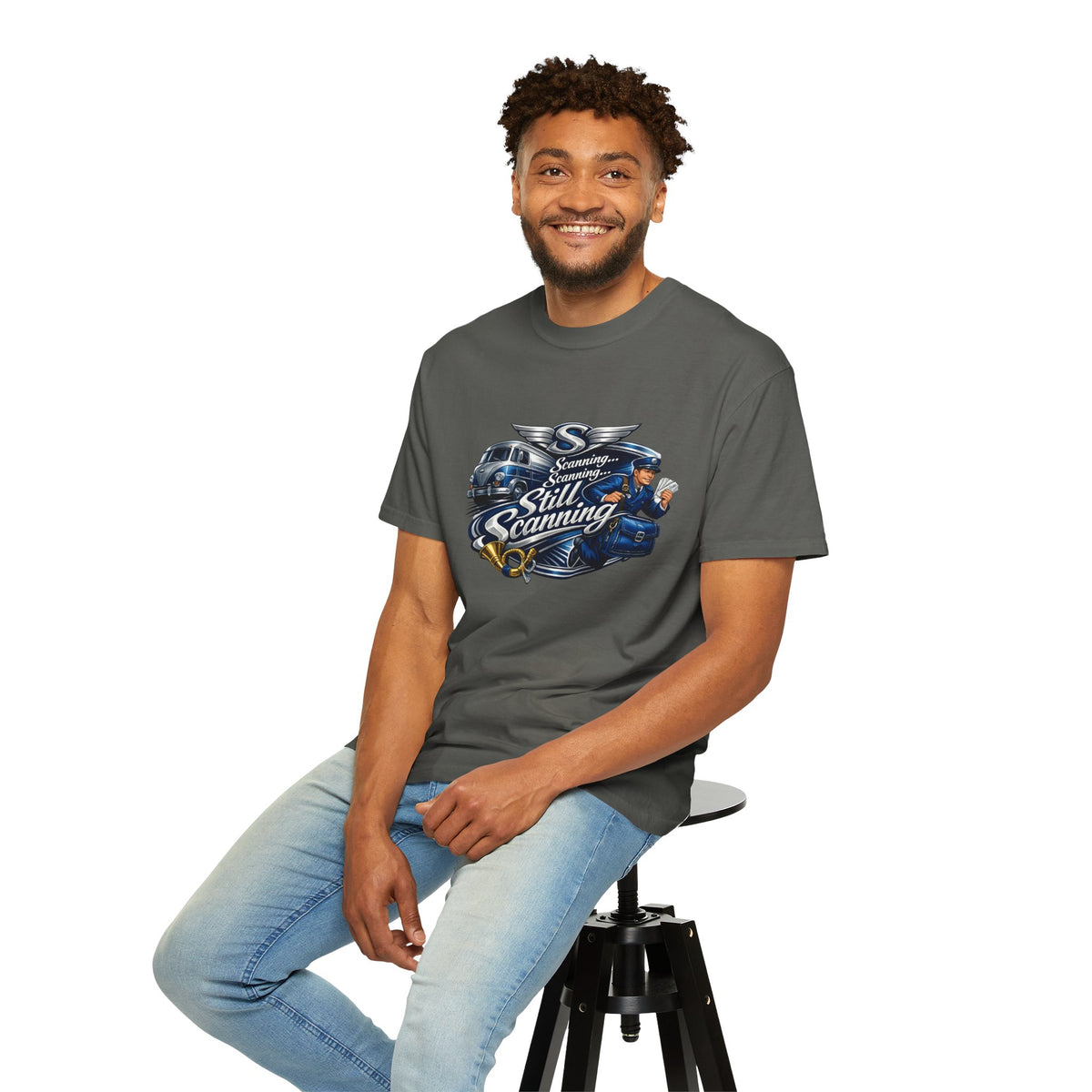 Mail Carrier T-Shirt - Still Scanning | Funny Mail Carrier Tee | Comfort Colors | Comfort Colors® 1717