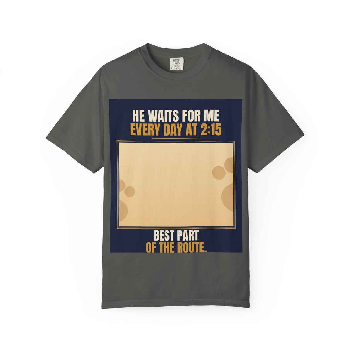 Mail Carrier T-Shirt - Best Part of the Route | Funny Mail Carrier Tee | Comfort Colors