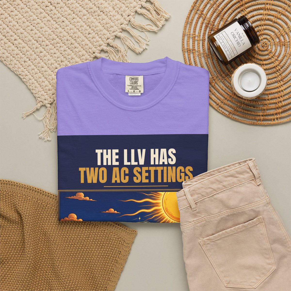 Mail Carrier T-Shirt - Two AC Settings | Funny Mail Carrier Tee | Comfort Colors