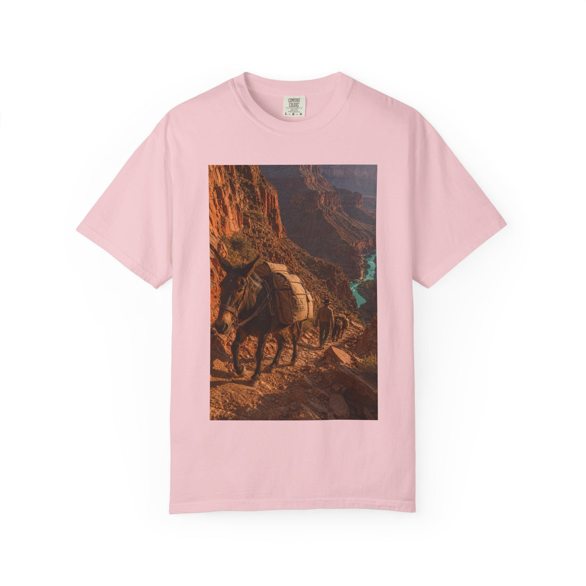 Mule Mail Supai — Vintage Grand Canyon Mail Shirt | Trivia Mail Carrier Tee