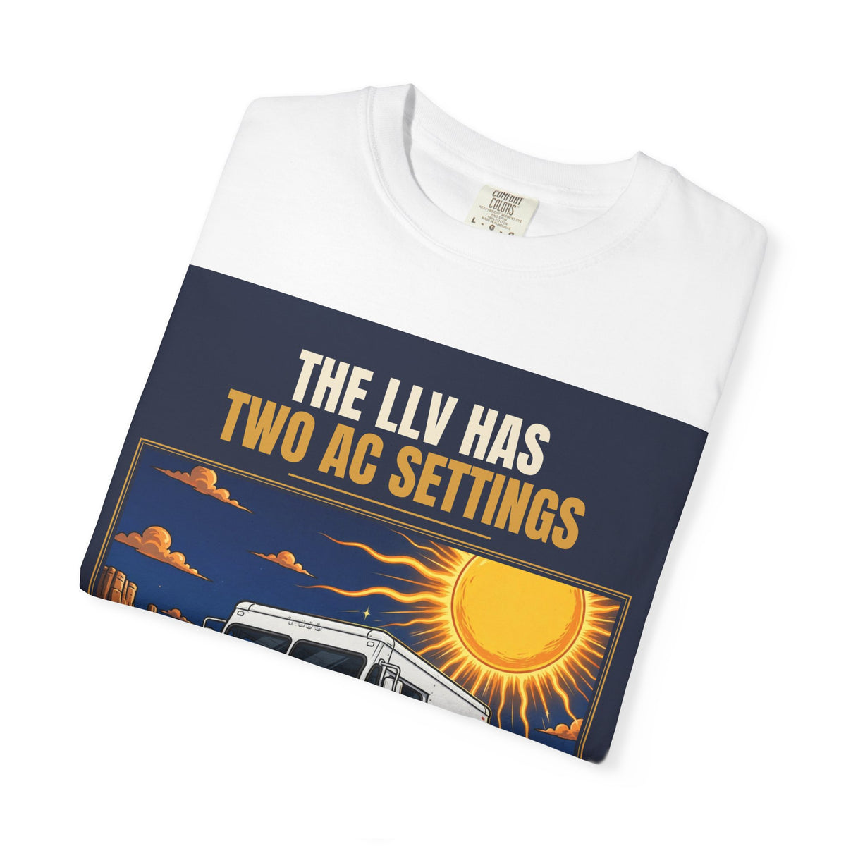 Mail Carrier T-Shirt - Two AC Settings | Funny Mail Carrier Tee | Comfort Colors
