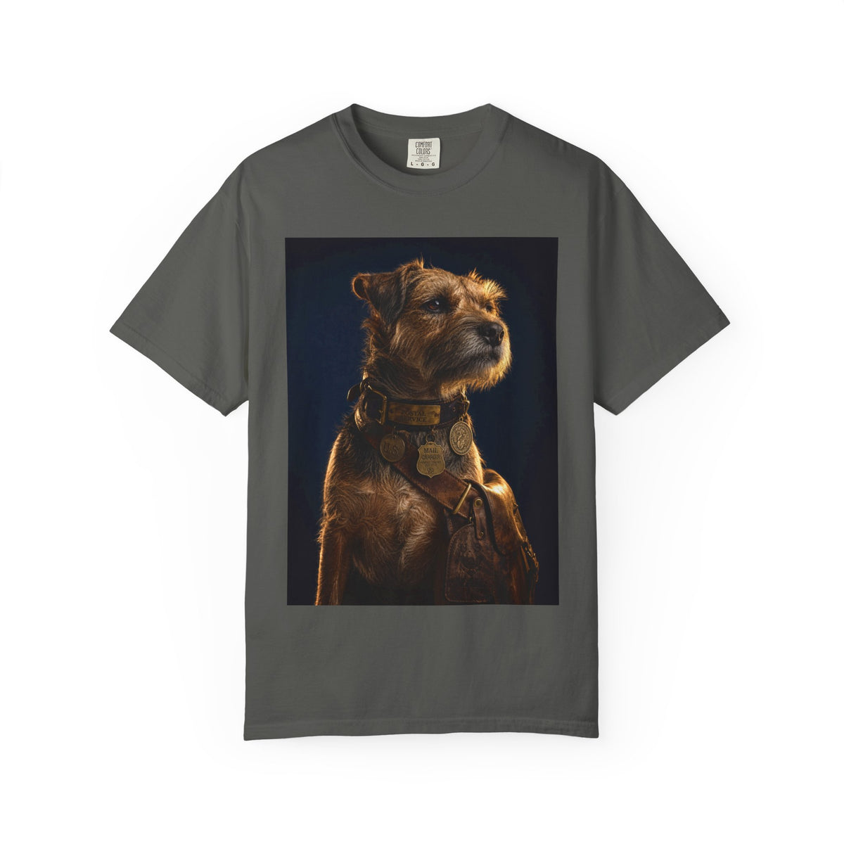 Owney the Mail Dog 1888 — Vintage Postal Dog Shirt | Funny Mail Carrier Tee