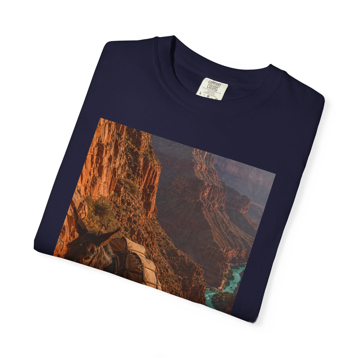 Mule Mail Supai — Vintage Grand Canyon Mail Shirt | Trivia Mail Carrier Tee