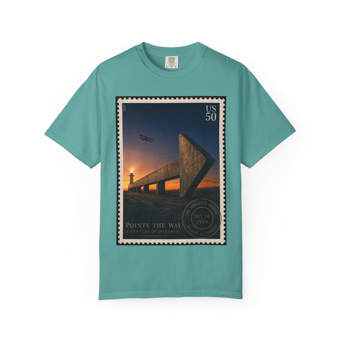 Airmail Arrows 1924 — Vintage Aviation Shirt | Funny Mail Carrier Tee