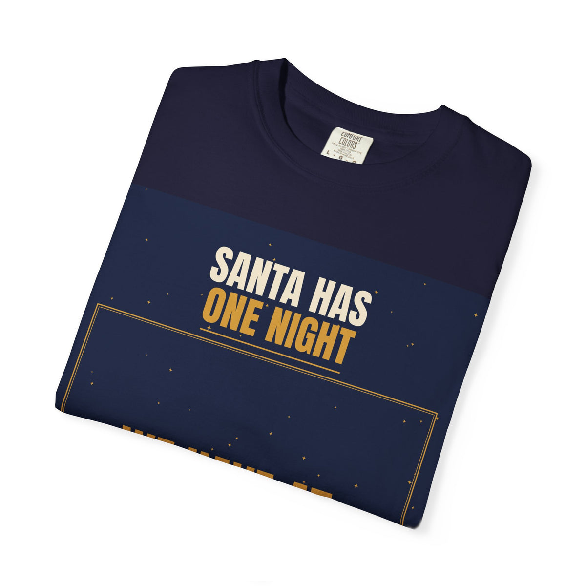 Mail Carrier T-Shirt - Santa Has One Night | Funny Mail Carrier Tee | Comfort Colors