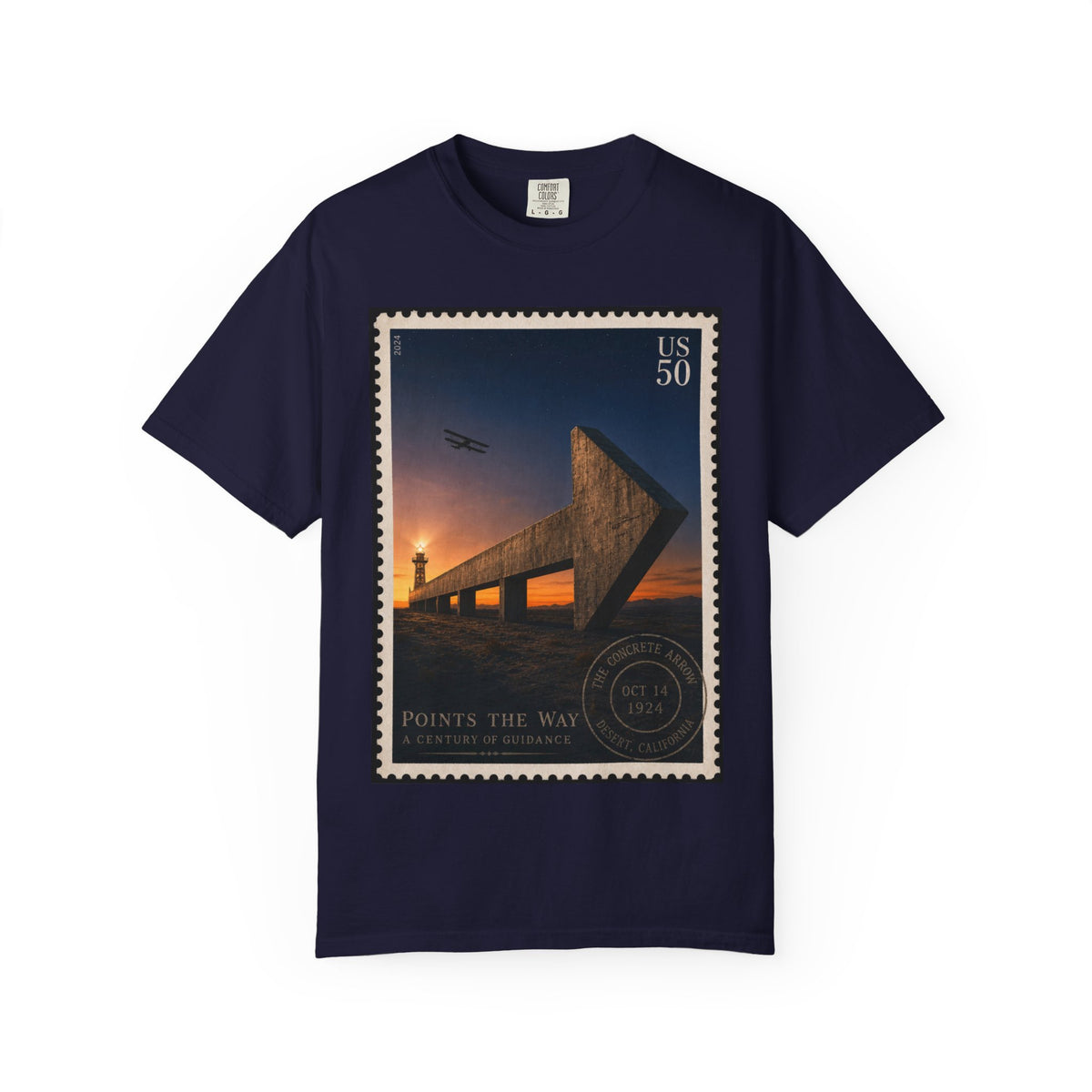 Airmail Arrows 1924 — Vintage Aviation Shirt | Funny Mail Carrier Tee