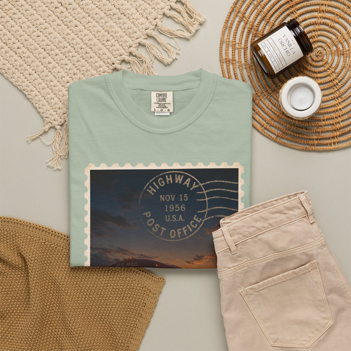 Highway Post Office 1941 — Vintage Mail Bus Shirt | Trivia Mail Carrier Tee