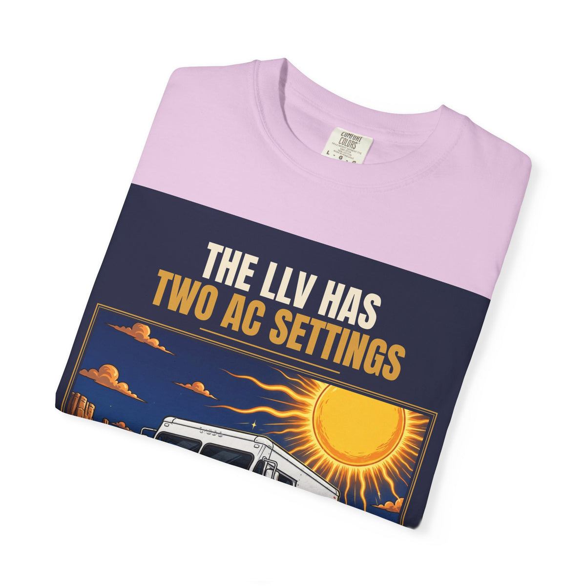 Mail Carrier T-Shirt - Two AC Settings | Funny Mail Carrier Tee | Comfort Colors