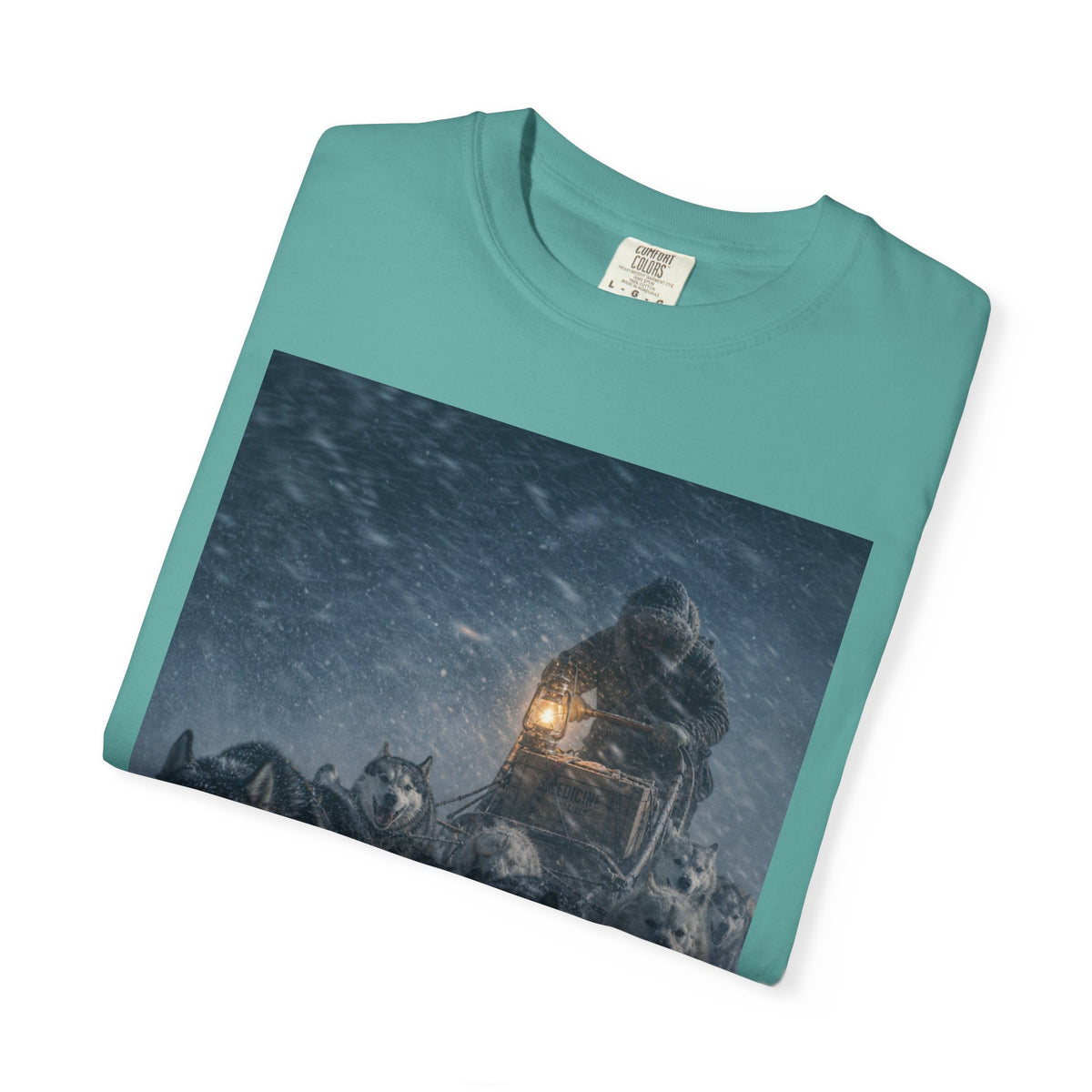 Great Race of Mercy 1925 — Vintage Sled Dog Shirt | Funny Mail Carrier Tee