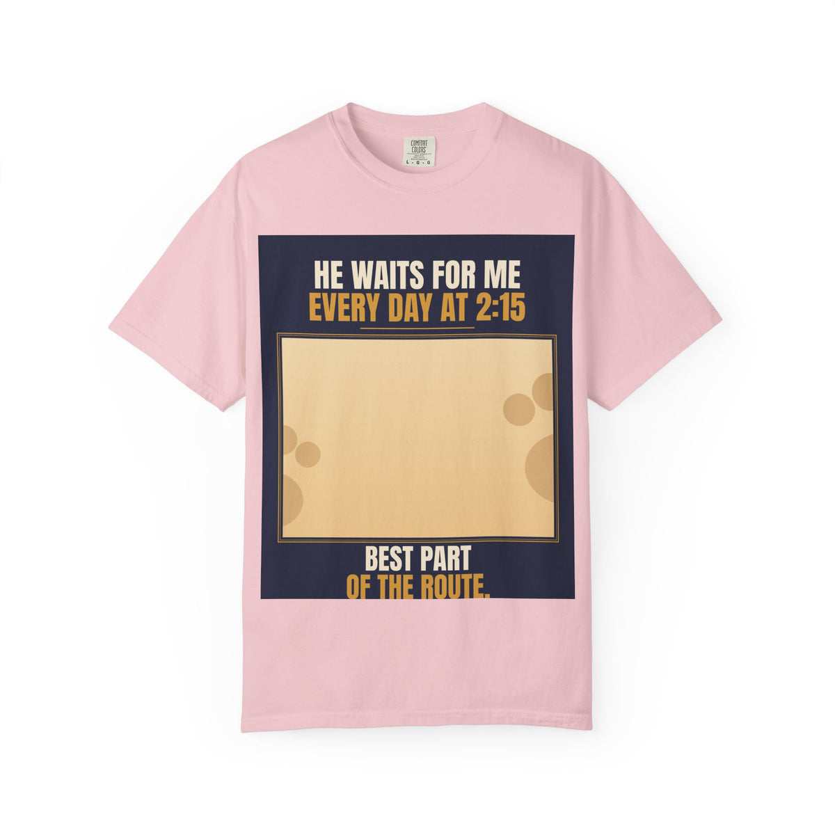 Mail Carrier T-Shirt - Best Part of the Route | Funny Mail Carrier Tee | Comfort Colors