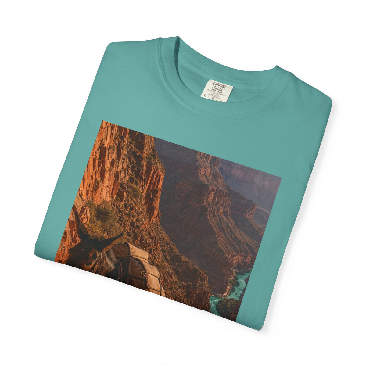 Mule Mail Supai — Vintage Grand Canyon Mail Shirt | Trivia Mail Carrier Tee