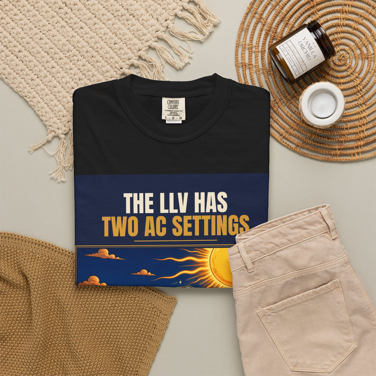 Mail Carrier T-Shirt - Two AC Settings | Funny Mail Carrier Tee | Comfort Colors