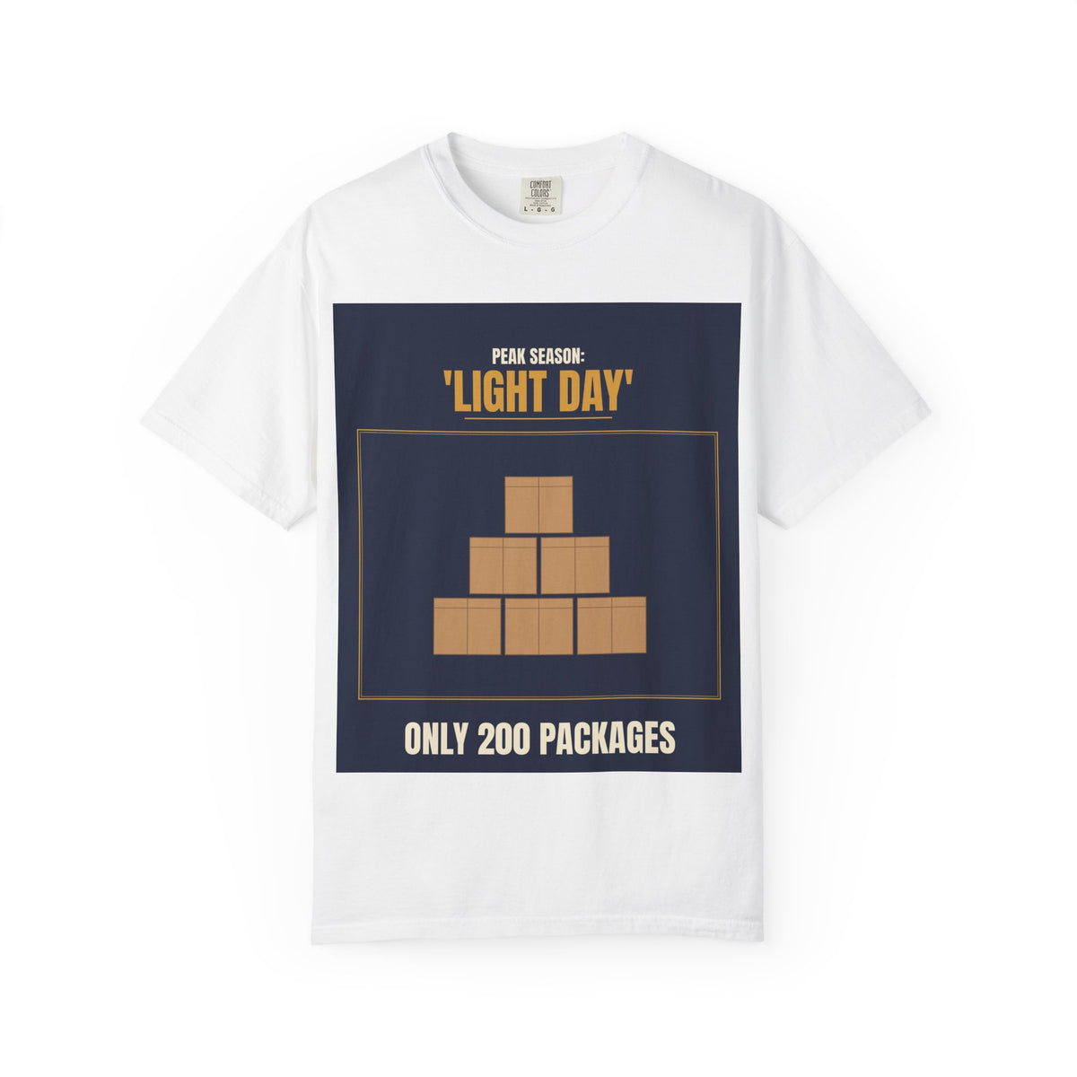 Mail Carrier T-Shirt - Light Day | Funny Mail Carrier Tee | Comfort Colors