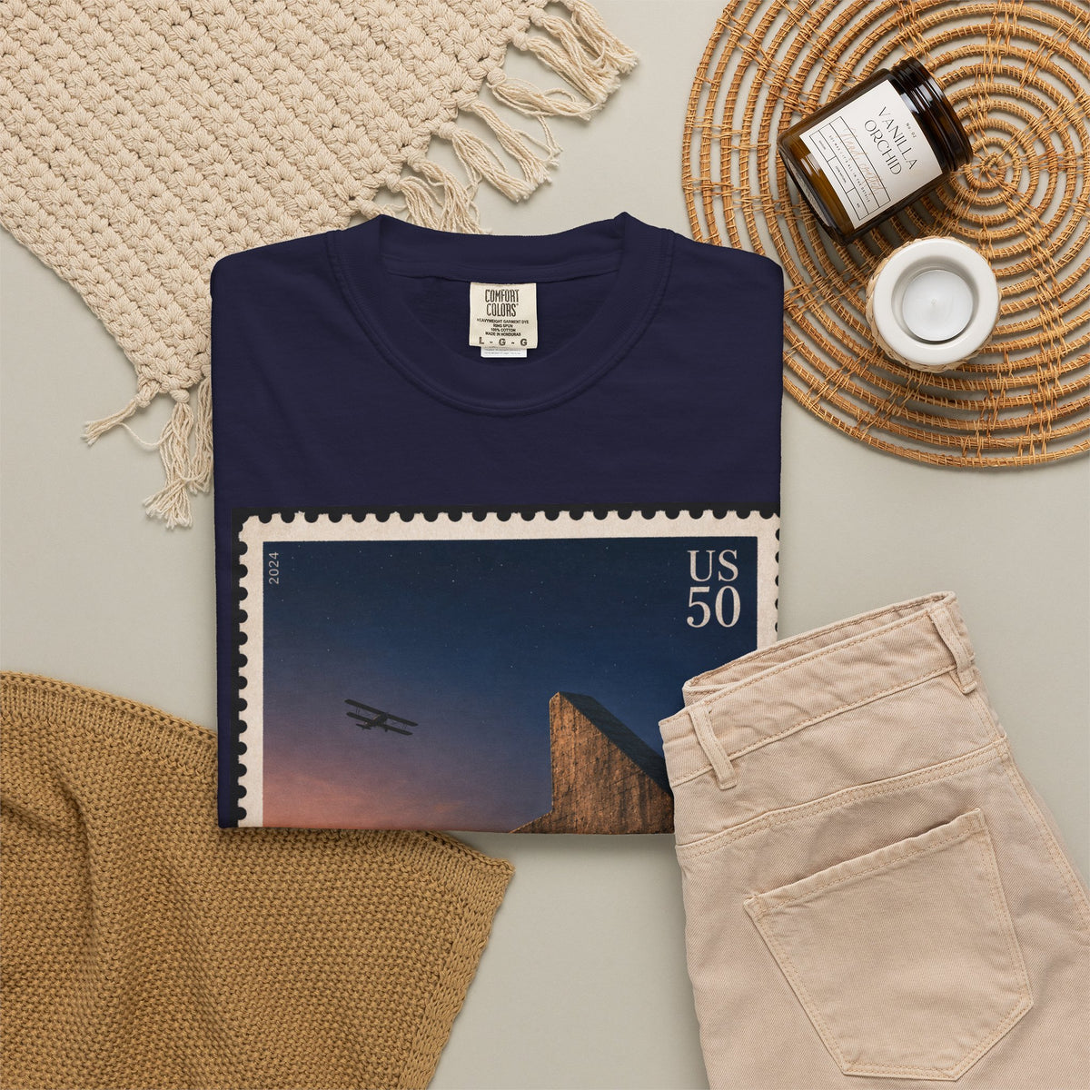 Airmail Arrows 1924 — Vintage Aviation Shirt | Funny Mail Carrier Tee