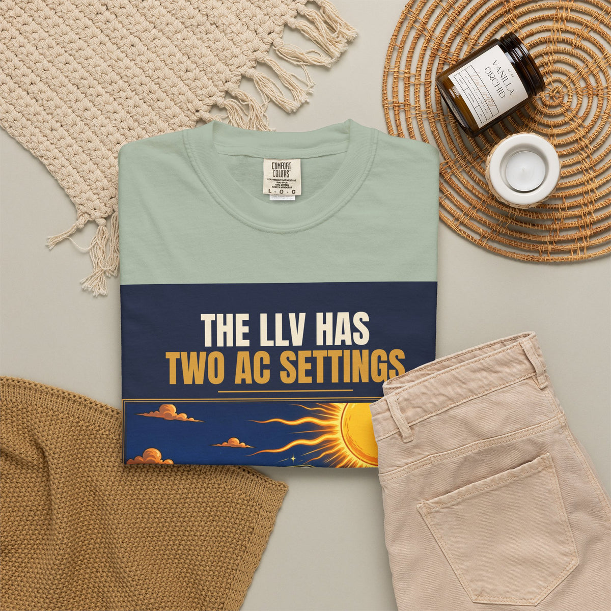 Mail Carrier T-Shirt - Two AC Settings | Funny Mail Carrier Tee | Comfort Colors