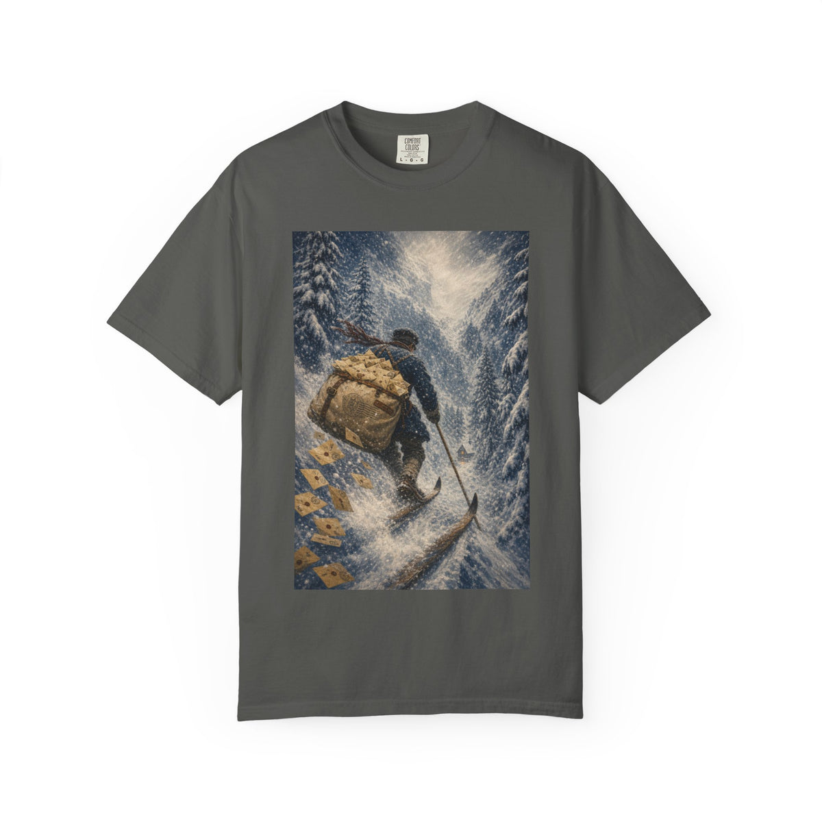 Snowshoe Thompson 1856 — Vintage Ski Mailman Shirt | Funny Mail Carrier Tee