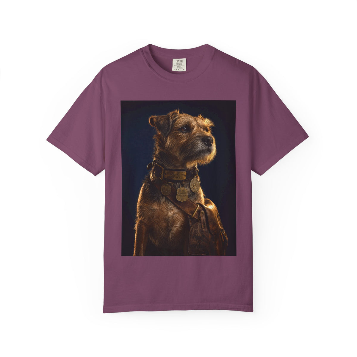 Owney the Mail Dog 1888 — Vintage Postal Dog Shirt | Funny Mail Carrier Tee