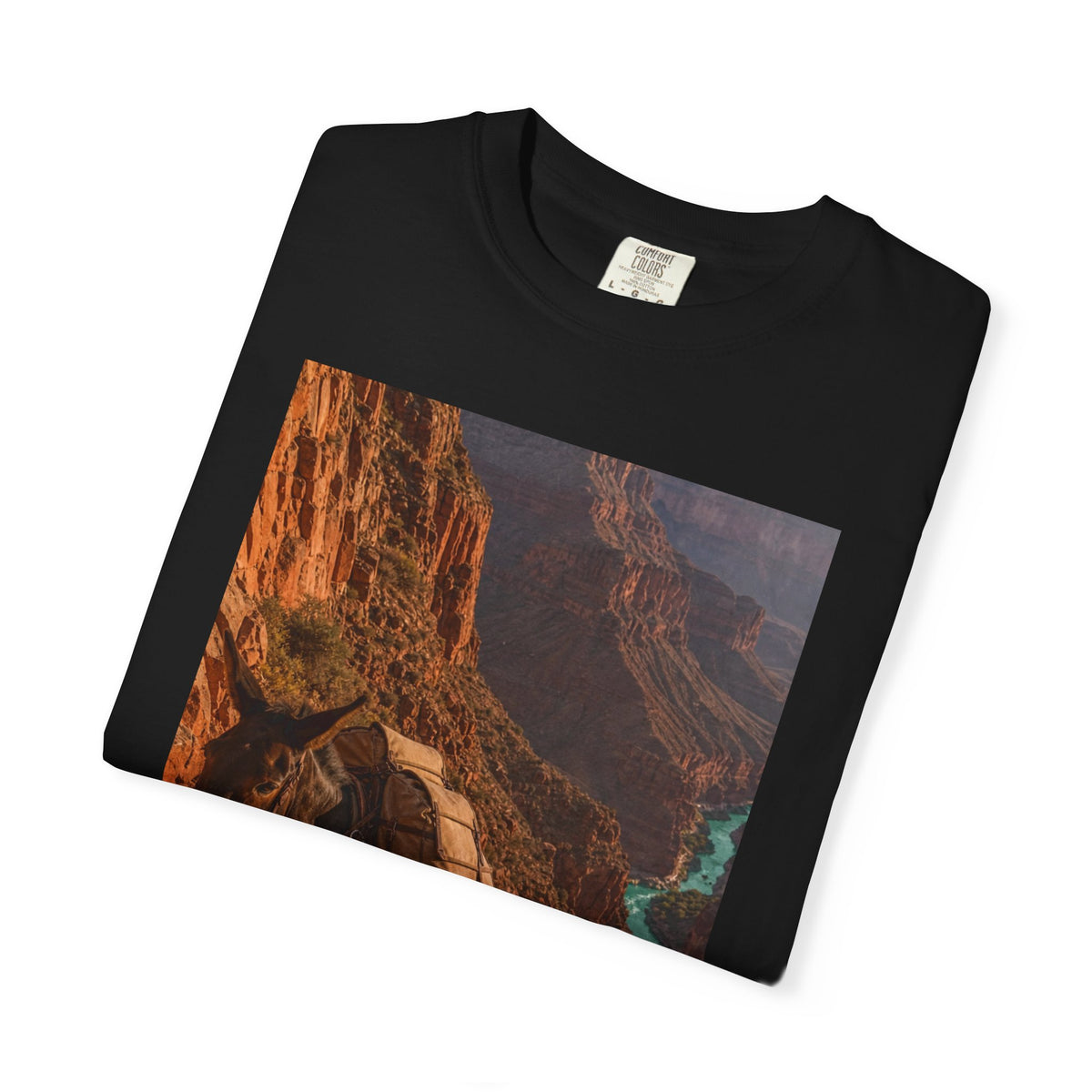 Mule Mail Supai — Vintage Grand Canyon Mail Shirt | Trivia Mail Carrier Tee