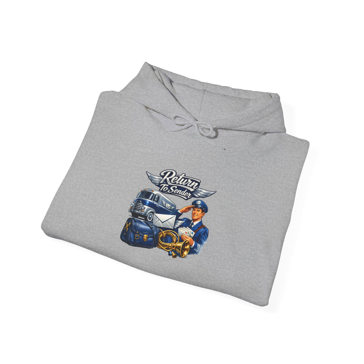Mail Carrier Hoodie - Return to Sender | Funny Mail Carrier Hoodie | Gildan