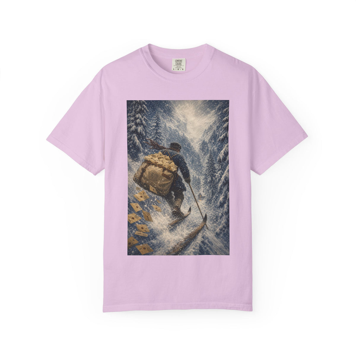 Snowshoe Thompson 1856 — Vintage Ski Mailman Shirt | Funny Mail Carrier Tee