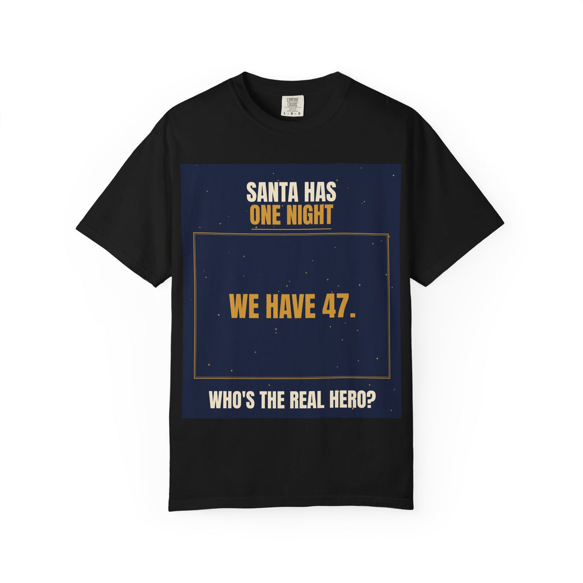 Mail Carrier T-Shirt - Santa Has One Night | Funny Mail Carrier Tee | Comfort Colors