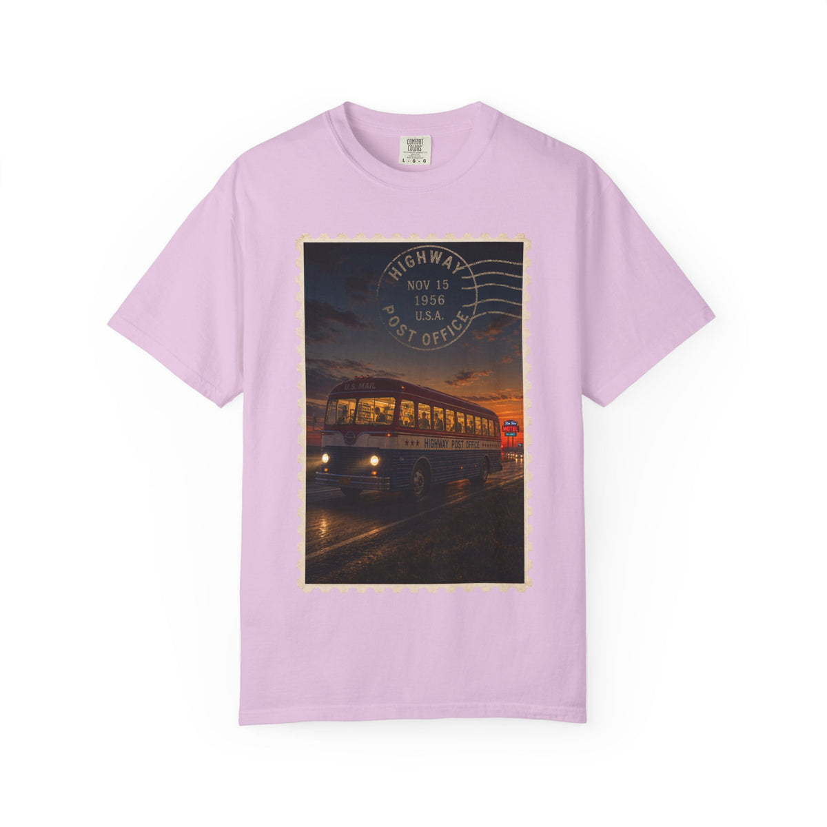 Highway Post Office 1941 — Vintage Mail Bus Shirt | Trivia Mail Carrier Tee
