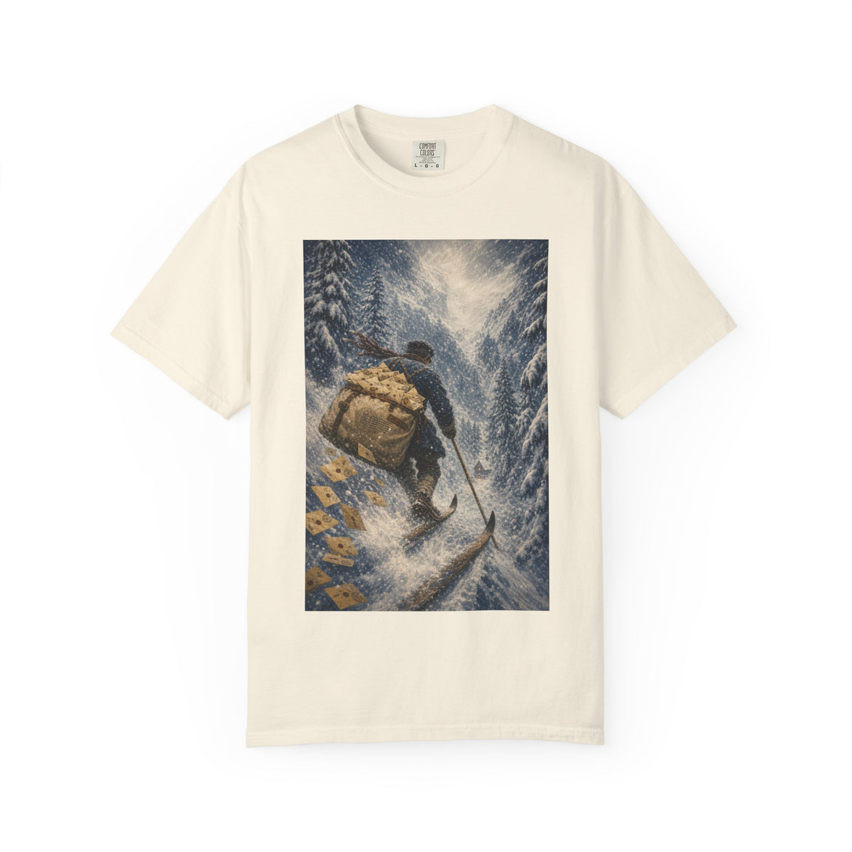 Snowshoe Thompson 1856 — Vintage Ski Mailman Shirt | Funny Mail Carrier Tee