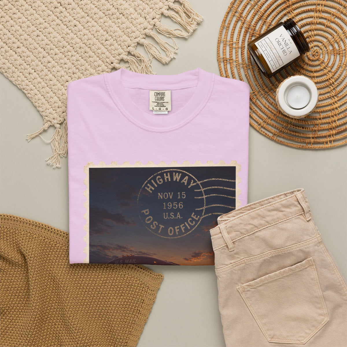 Highway Post Office 1941 — Vintage Mail Bus Shirt | Trivia Mail Carrier Tee