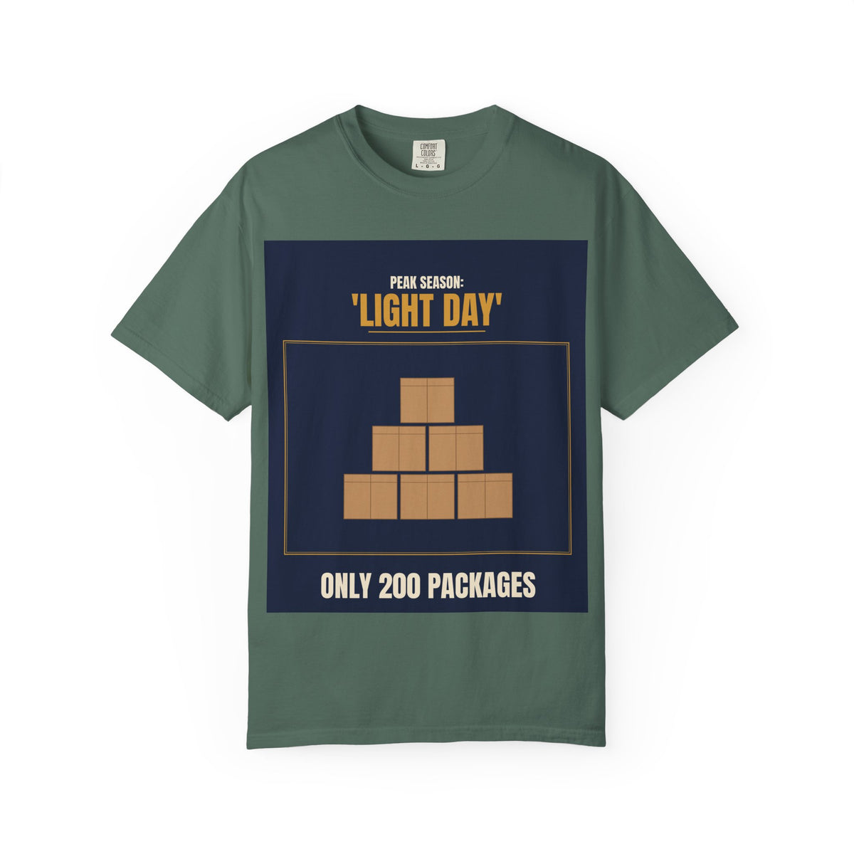 Mail Carrier T-Shirt - Light Day | Funny Mail Carrier Tee | Comfort Colors