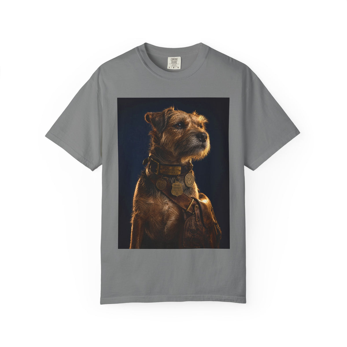 Owney the Mail Dog 1888 — Vintage Postal Dog Shirt | Funny Mail Carrier Tee