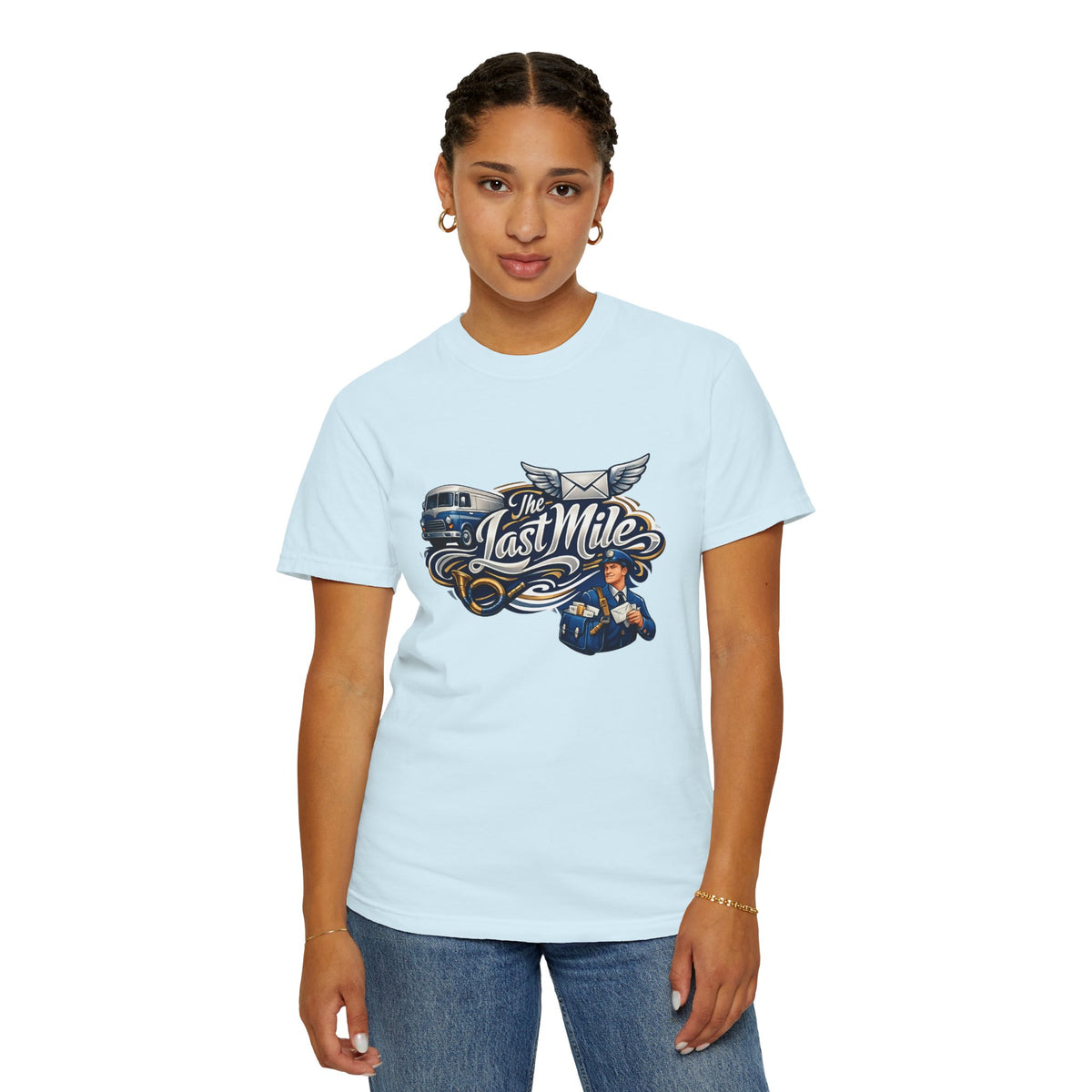 Mail Carrier T-Shirt - The Last Mile | Funny Mail Carrier Tee | Comfort Colors