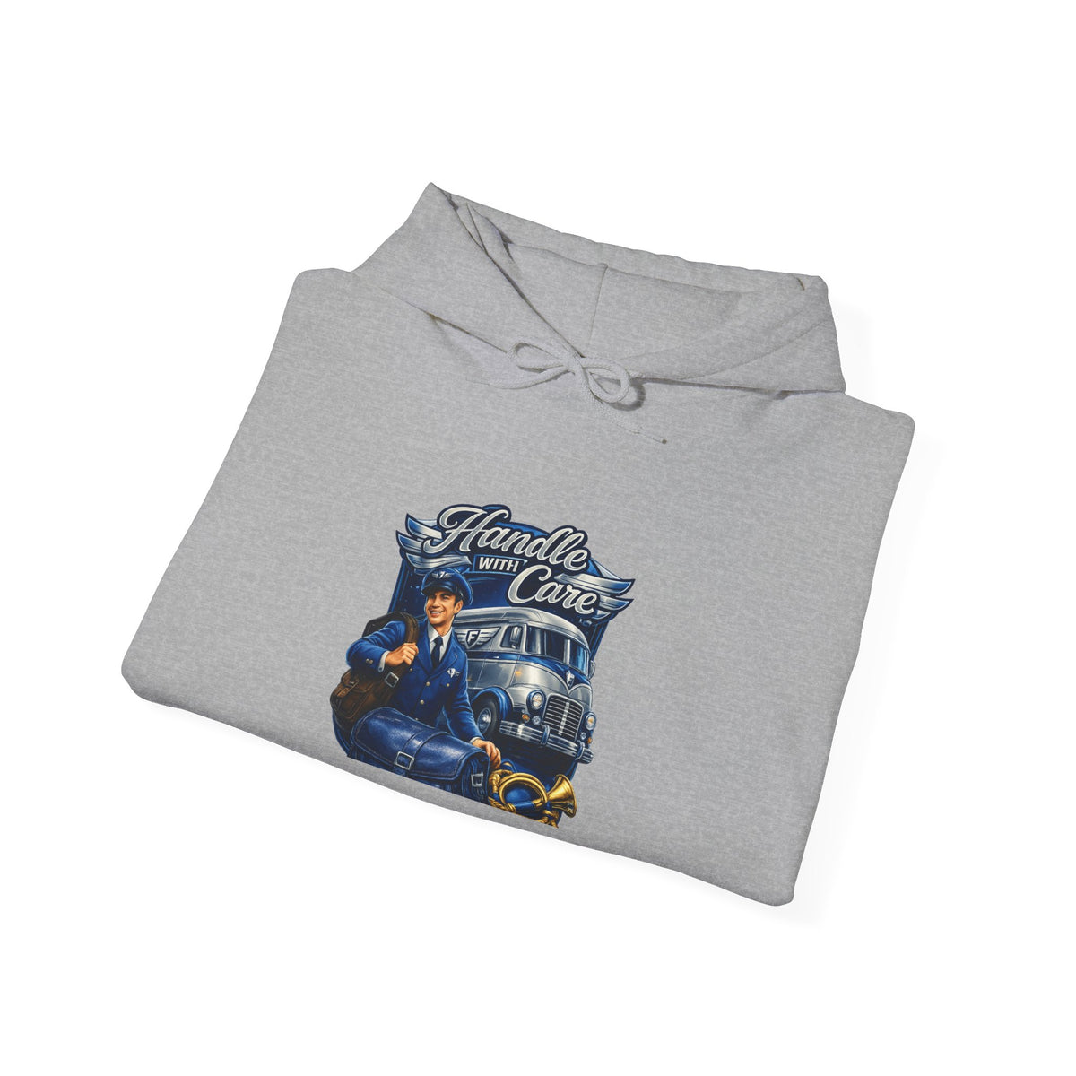 Mail Carrier Hoodie - Handle With Care | Funny Mail Carrier Hoodie | Gildan