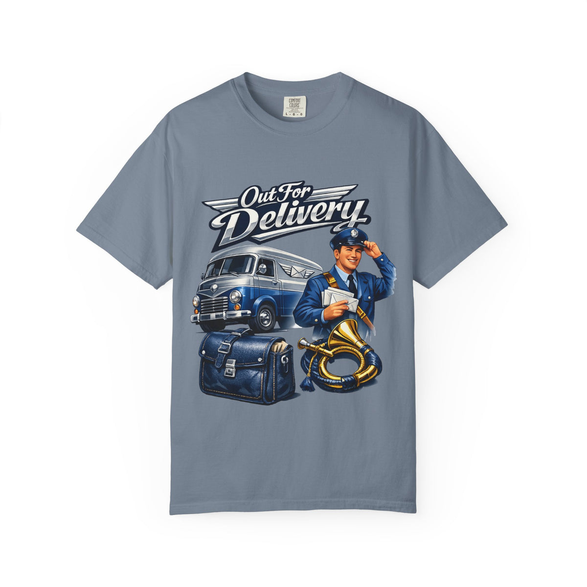 Mail Carrier T-Shirt - Out For Delivery | Funny Mail Carrier Tee | Comfort Colors