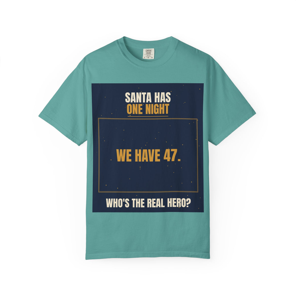 Mail Carrier T-Shirt - Santa Has One Night | Funny Mail Carrier Tee | Comfort Colors