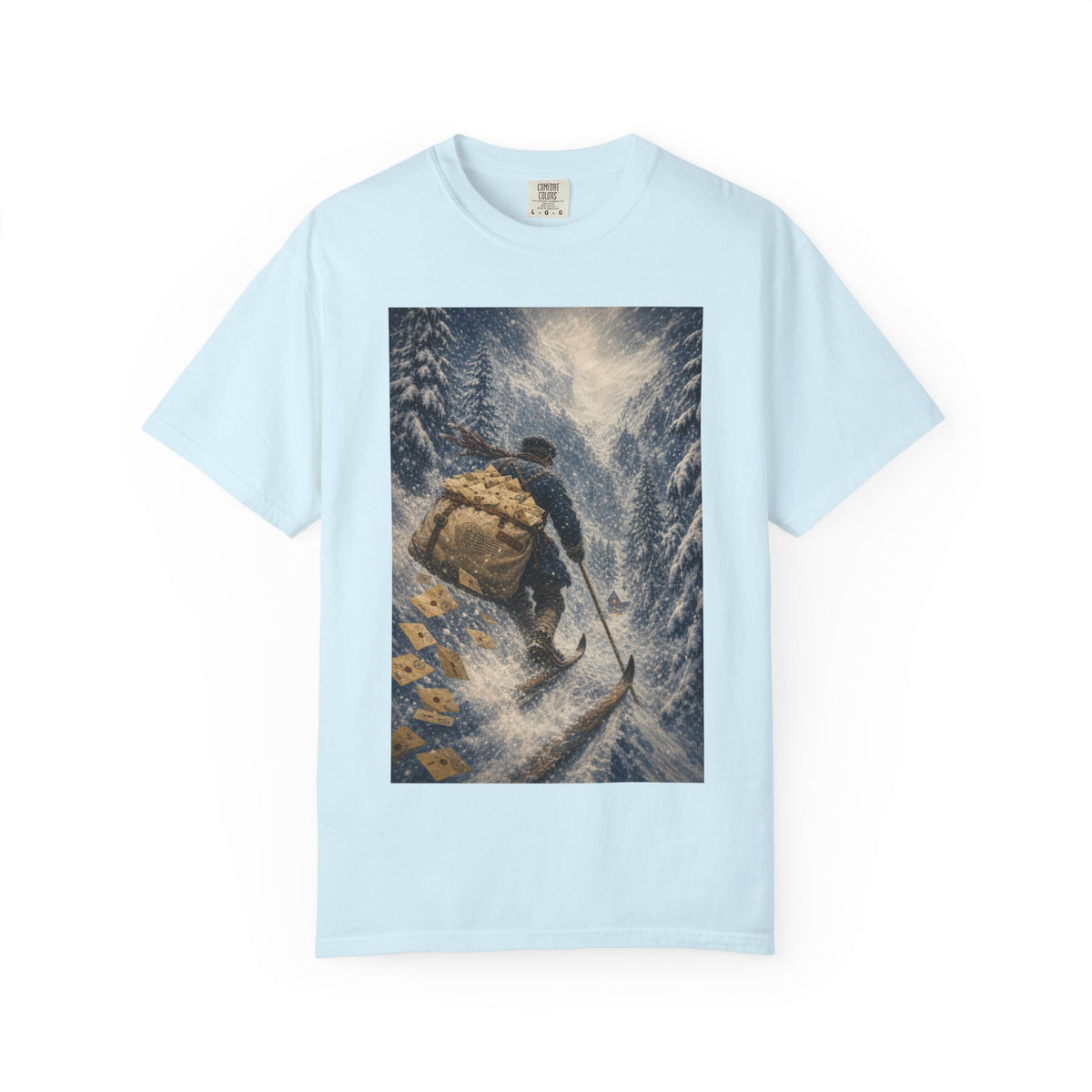 Snowshoe Thompson 1856 — Vintage Ski Mailman Shirt | Funny Mail Carrier Tee