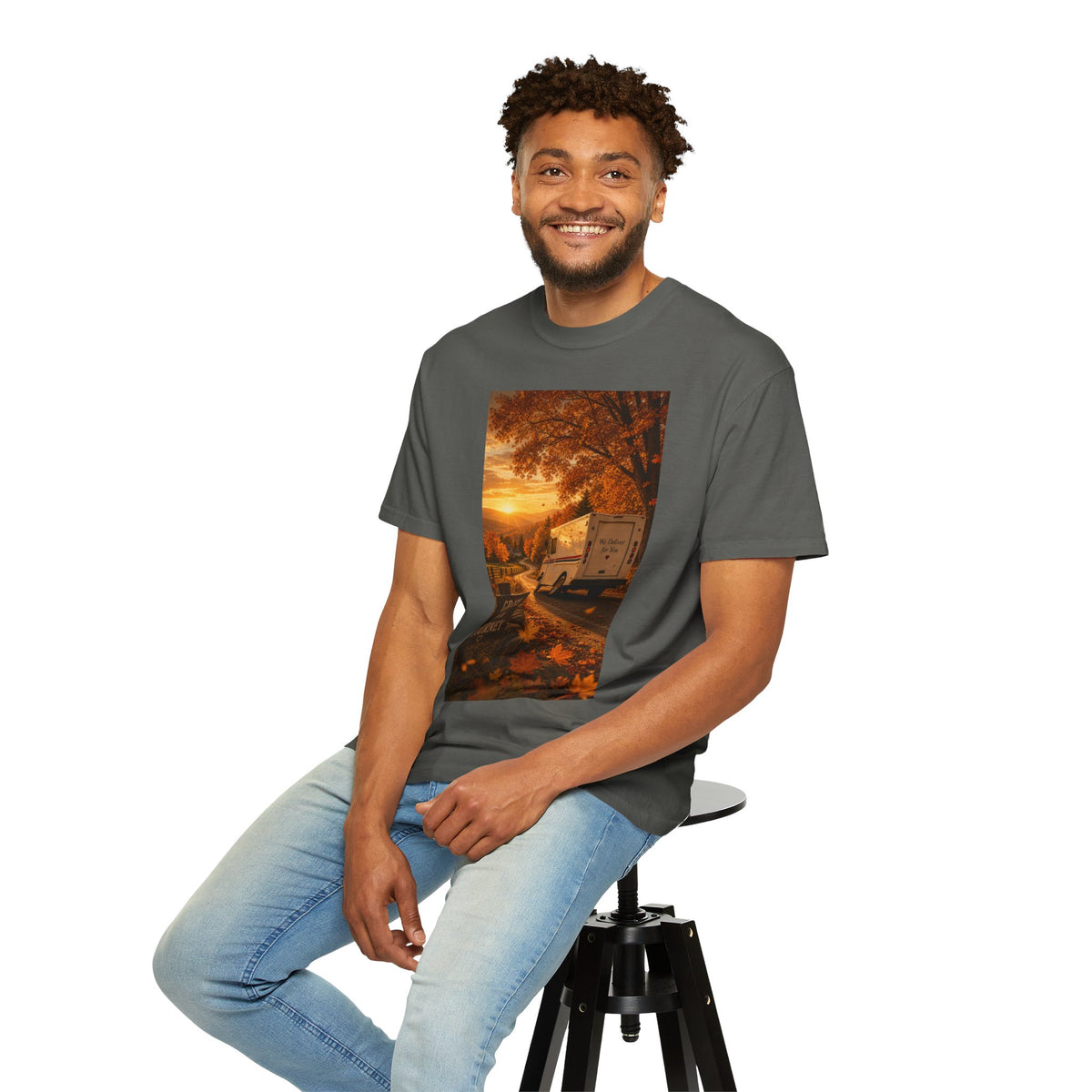 Grateful for the Journey — Thanksgiving Mail Carrier Shirt