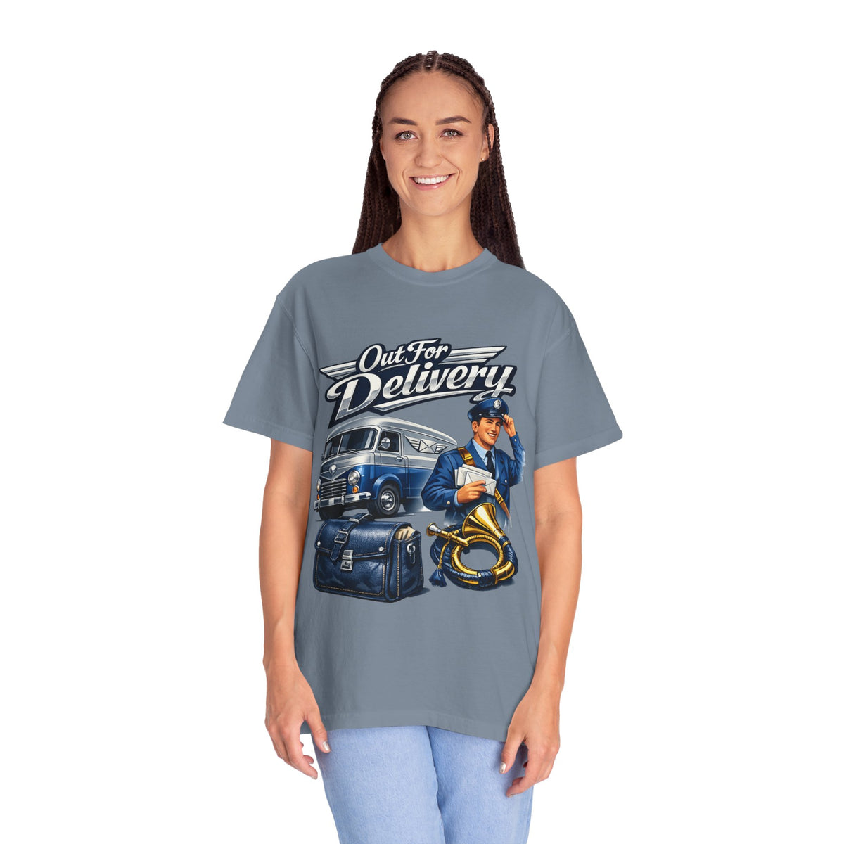 Mail Carrier T-Shirt - Out For Delivery | Funny Mail Carrier Tee | Comfort Colors