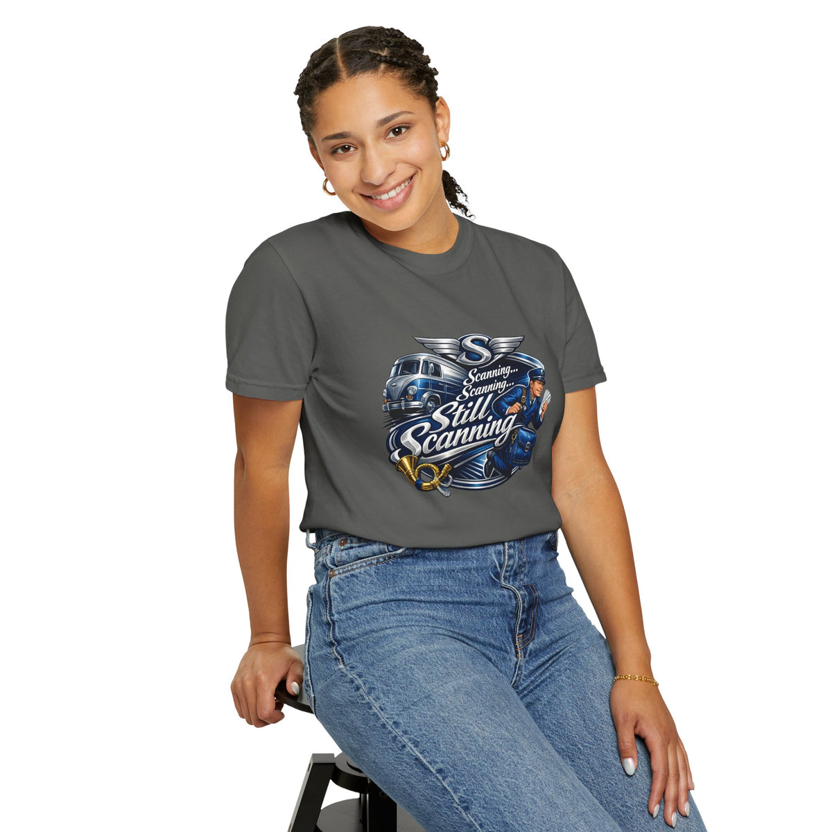 Mail Carrier T-Shirt - Still Scanning | Funny Mail Carrier Tee | Comfort Colors | Comfort Colors® 1717